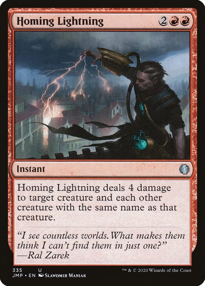 Homing Lightning (335) [JMP] - MTG Single