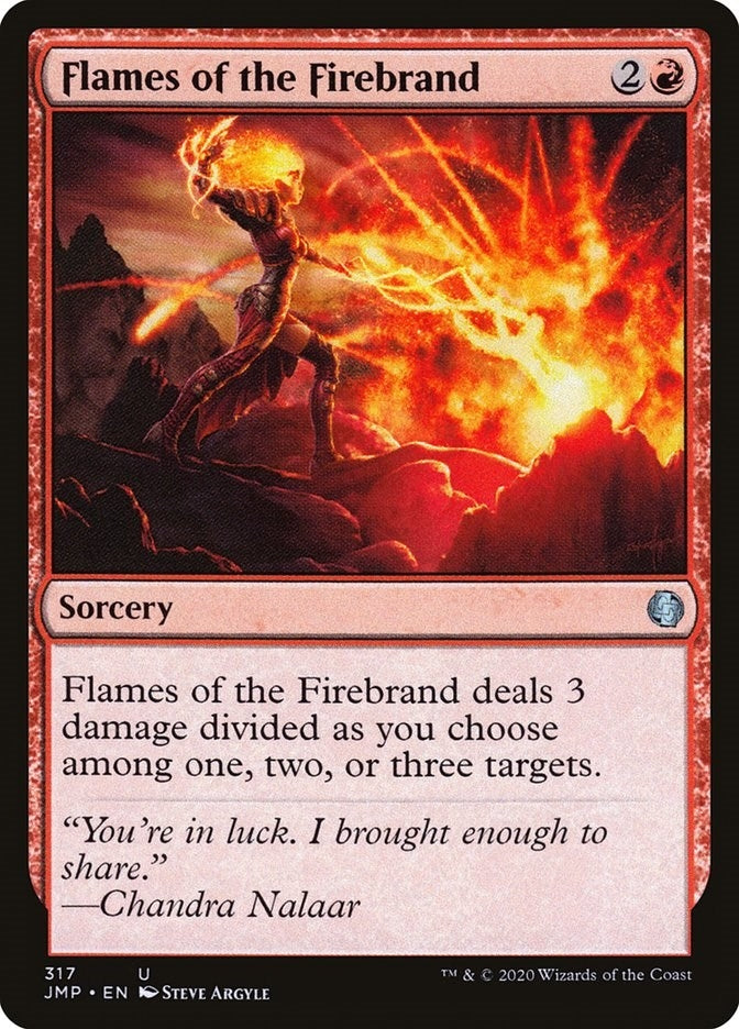 Flames of the Firebrand (317) [JMP] - MTG Single