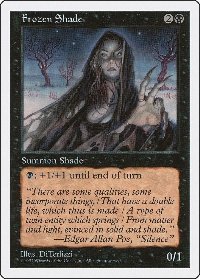 Frozen Shade [5ED] - MTG Single