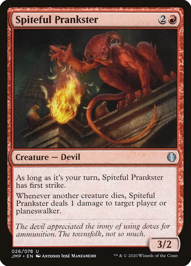 Spiteful Prankster (26) [JMP] - MTG Single