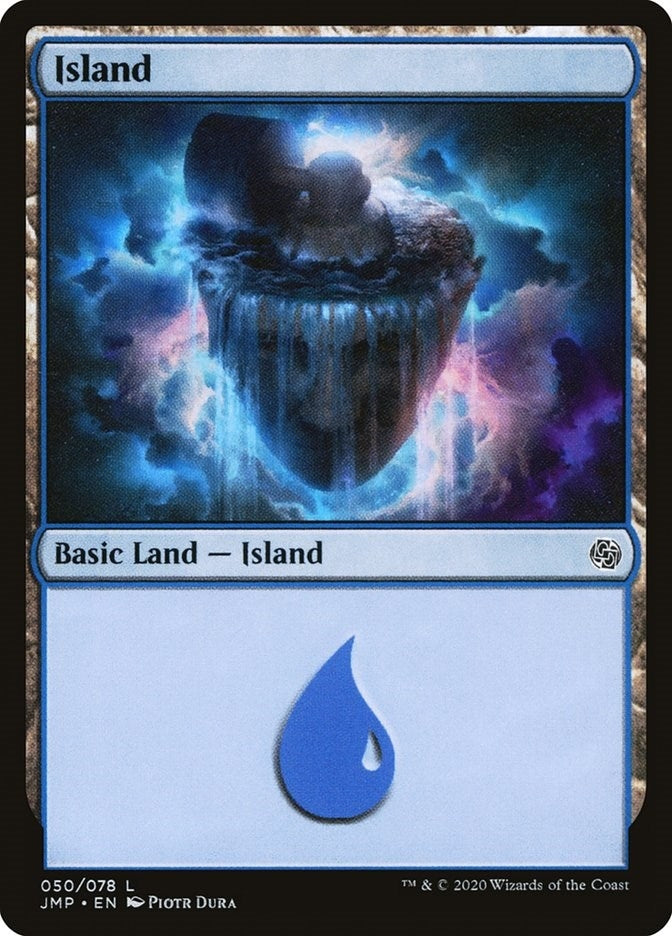 Island (50) (50) [JMP] - MTG Single