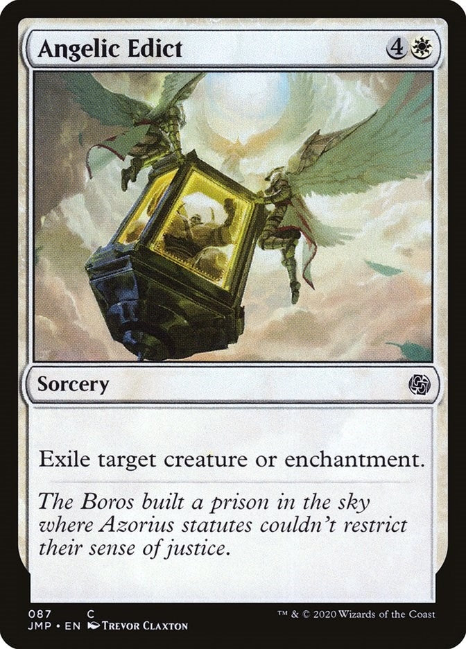 Angelic Edict (87) [JMP] - MTG Single