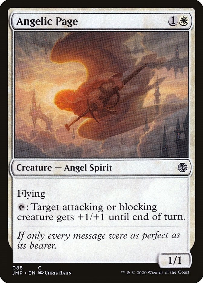 Angelic Page (88) [JMP] - MTG Single