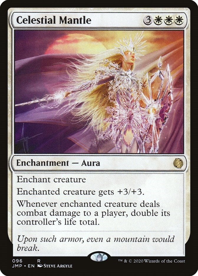 Celestial Mantle (96) [JMP] - MTG Single