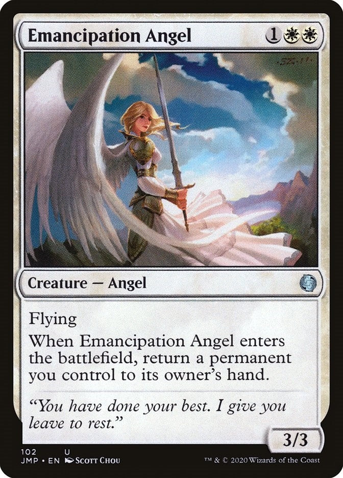 Emancipation Angel (102) [JMP] - MTG Single