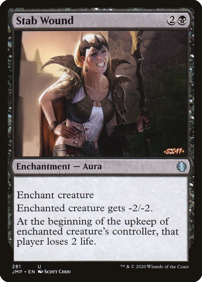 Stab Wound (281) [JMP] - MTG Single