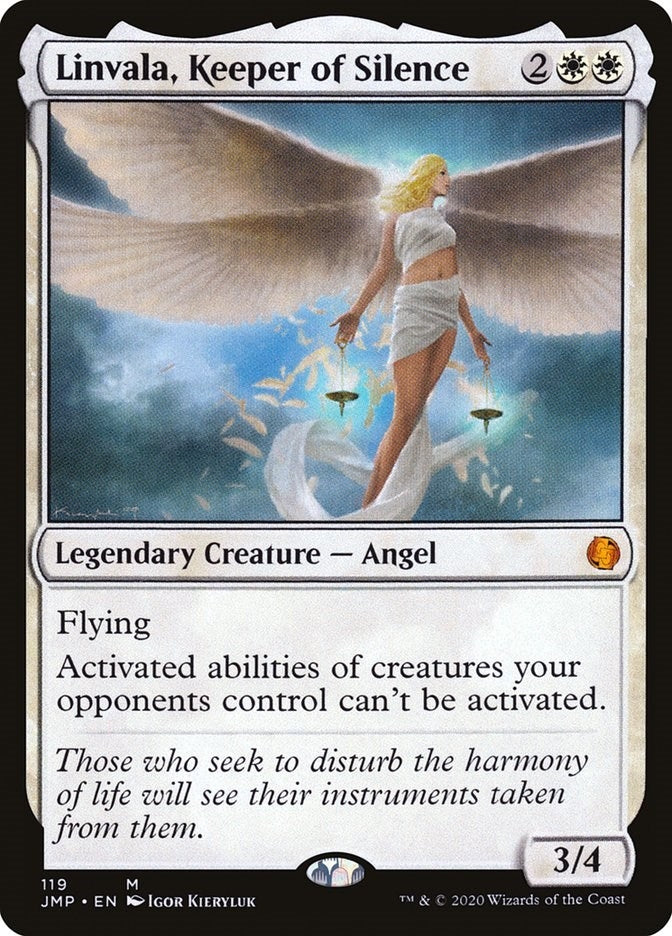 Linvala Keeper of Silence (119) [JMP] - MTG Single