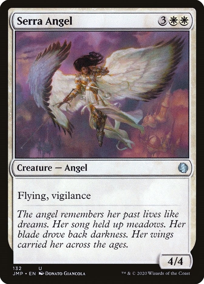 Serra Angel (132) [JMP] - MTG Single