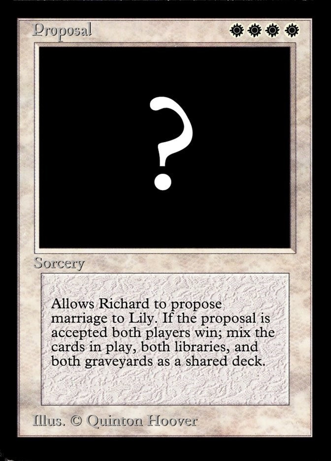 Proposal [SPECIAL] - MTG Single