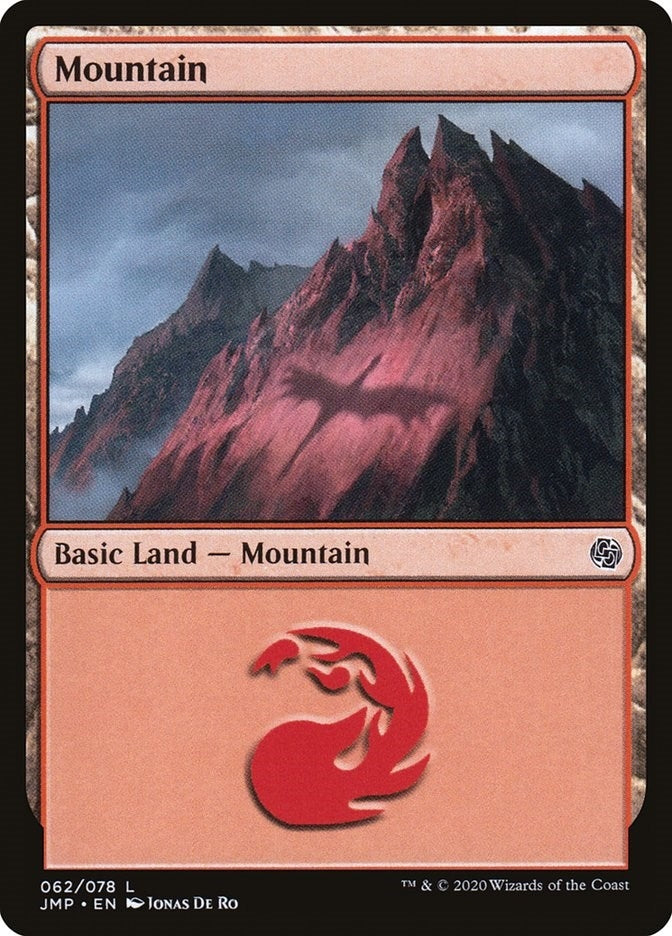 Mountain (62) (62) [JMP] - MTG Single