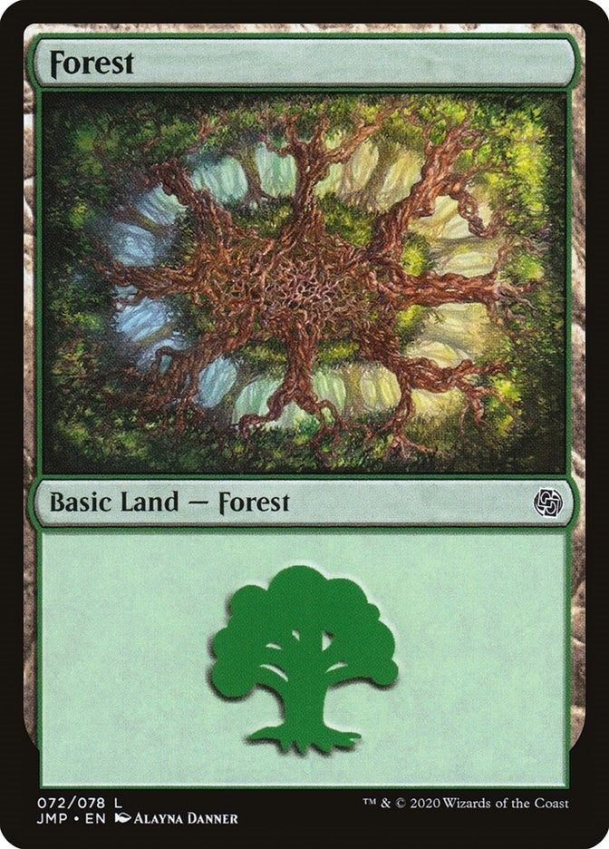 Forest (72) (72) [JMP] - MTG Single