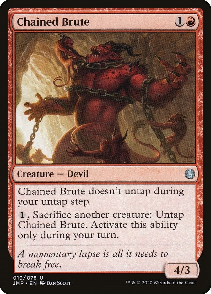 Chained Brute (19) [JMP] - MTG Single