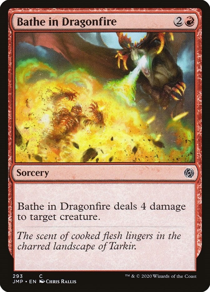 Bathe in Dragonfire (293) [JMP] - MTG Single