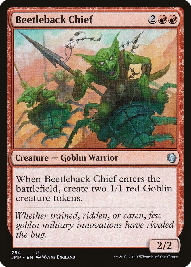 Beetleback Chief (294) [JMP] - MTG Single