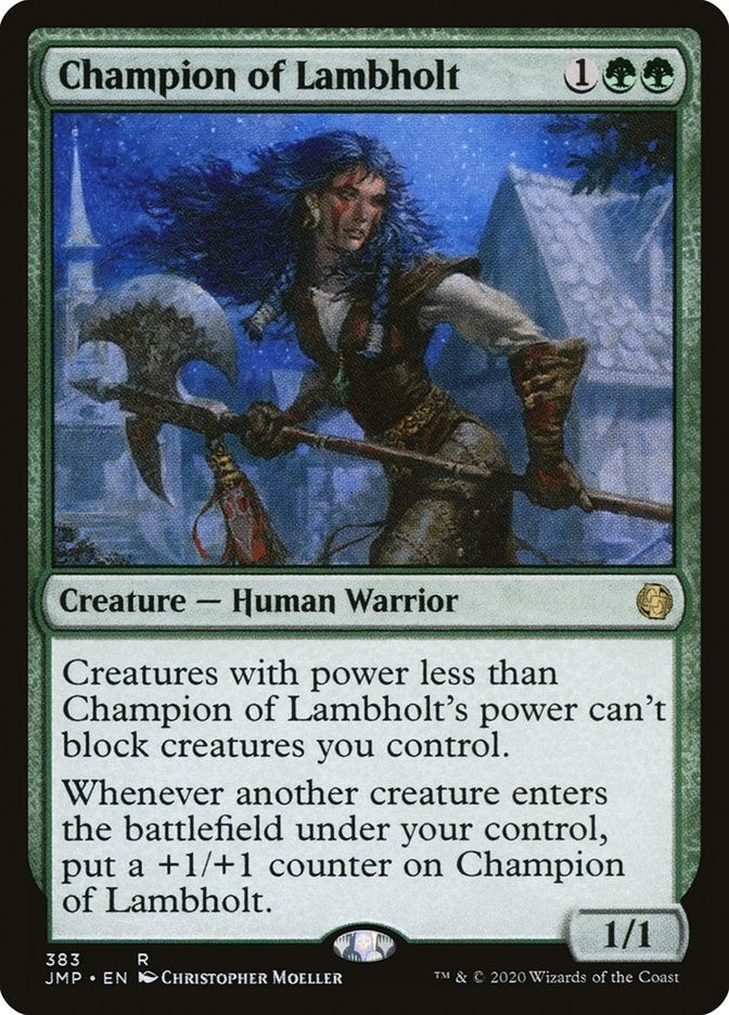 Champion of Lambholt (383) [JMP] - MTG Single