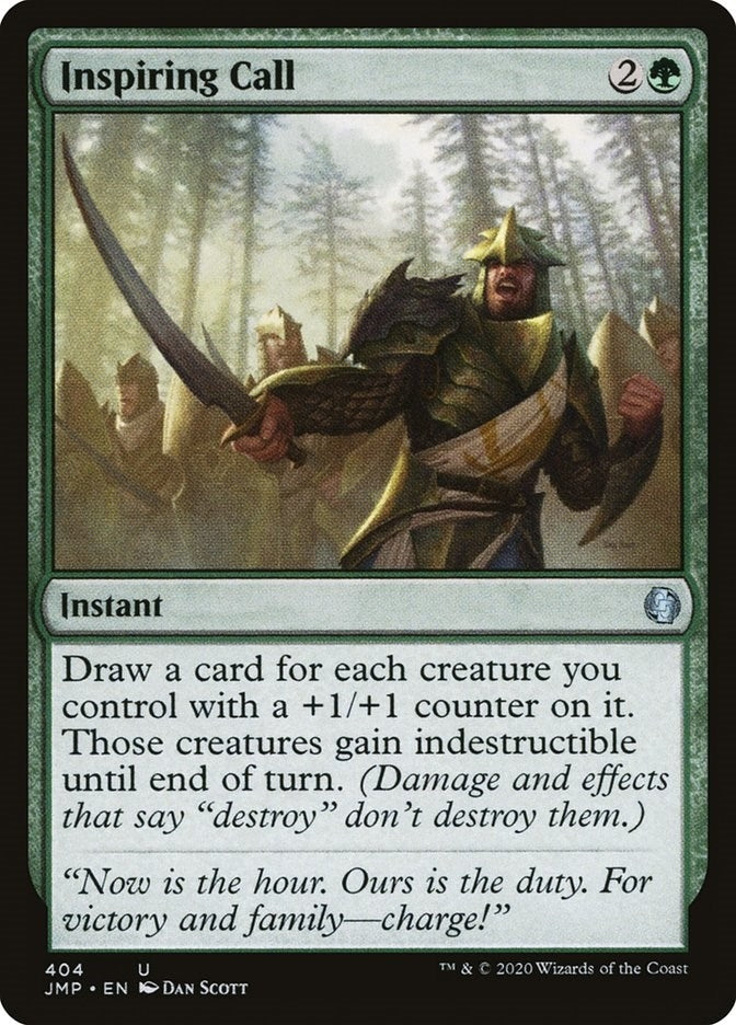 Inspiring Call (404) [JMP] - MTG Single
