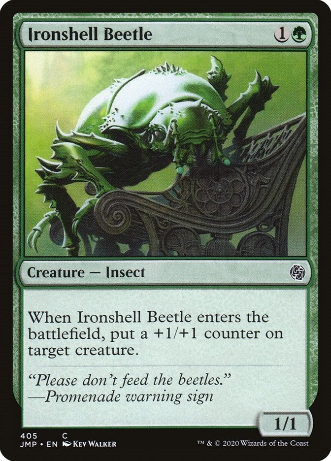 Ironshell Beetle (405) [JMP] - MTG Single
