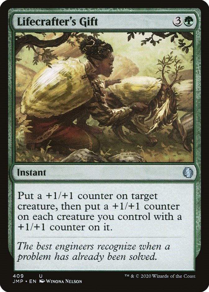 Lifecrafter’s Gift (409) [JMP] - MTG Single