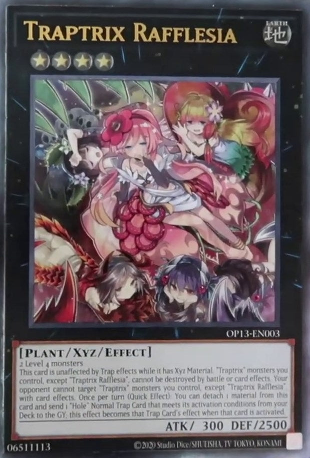 Traptrix Rafflesia (UTR) (13003) (OP13) - YuGiOh Single