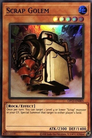 Scrap Golem (13005) (OP13) - YuGiOh Single