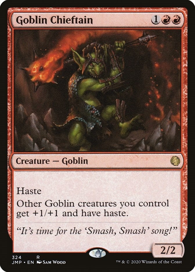 Goblin Chieftain (324) [JMP] - MTG Single
