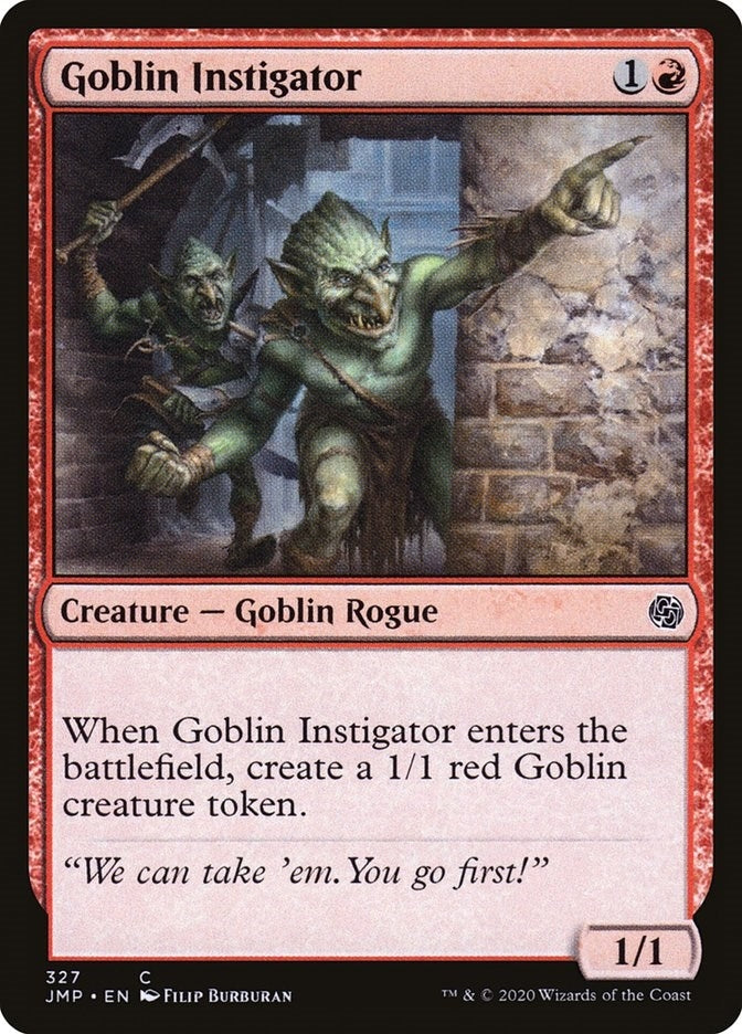 Goblin Instigator (327) [JMP] - MTG Single