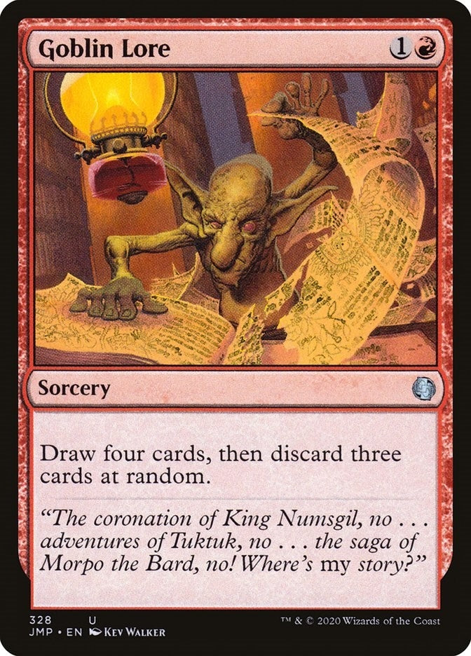 Goblin Lore (328) [JMP] - MTG Single
