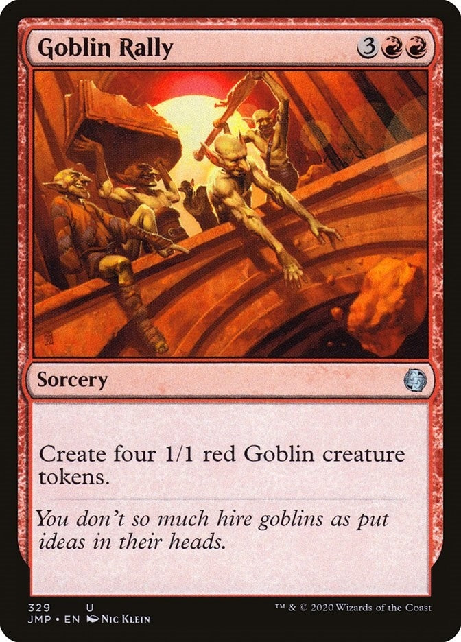 Goblin Rally (329) [JMP] - MTG Single