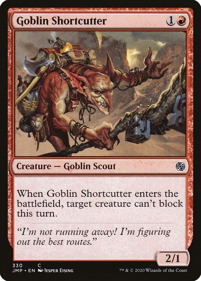 Goblin Shortcutter (330) [JMP] - MTG Single
