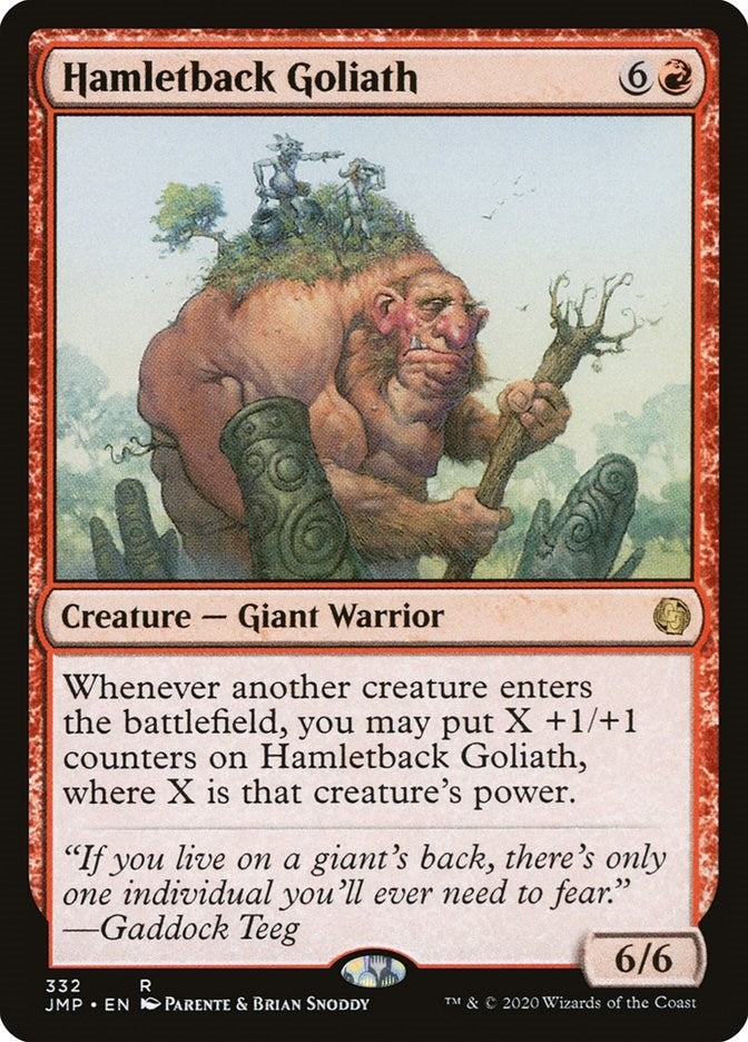 Hamletback Goliath (332) [JMP] - MTG Single
