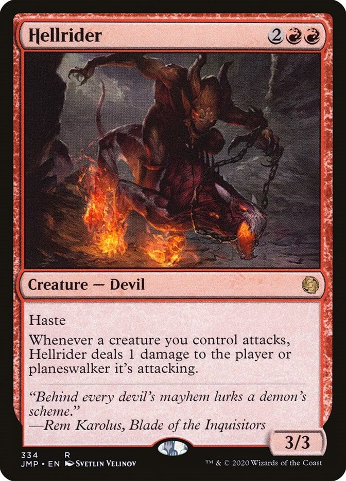 Hellrider (334) [JMP] - MTG Single