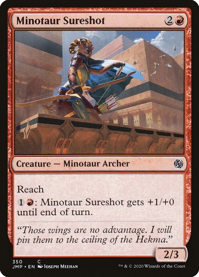 Minotaur Sureshot (350) [JMP] - MTG Single