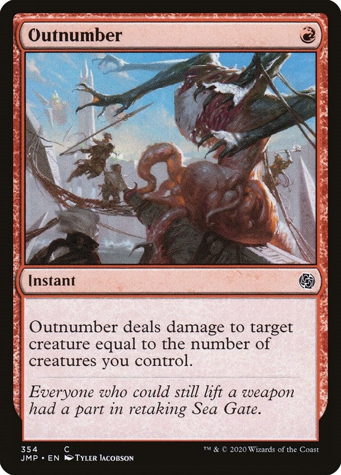 Outnumber (354) [JMP] - MTG Single