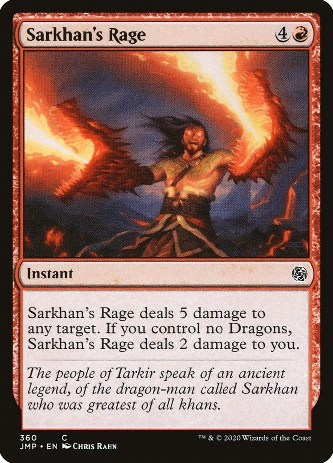 Sarkhan’s Rage (360) [JMP] - MTG Single