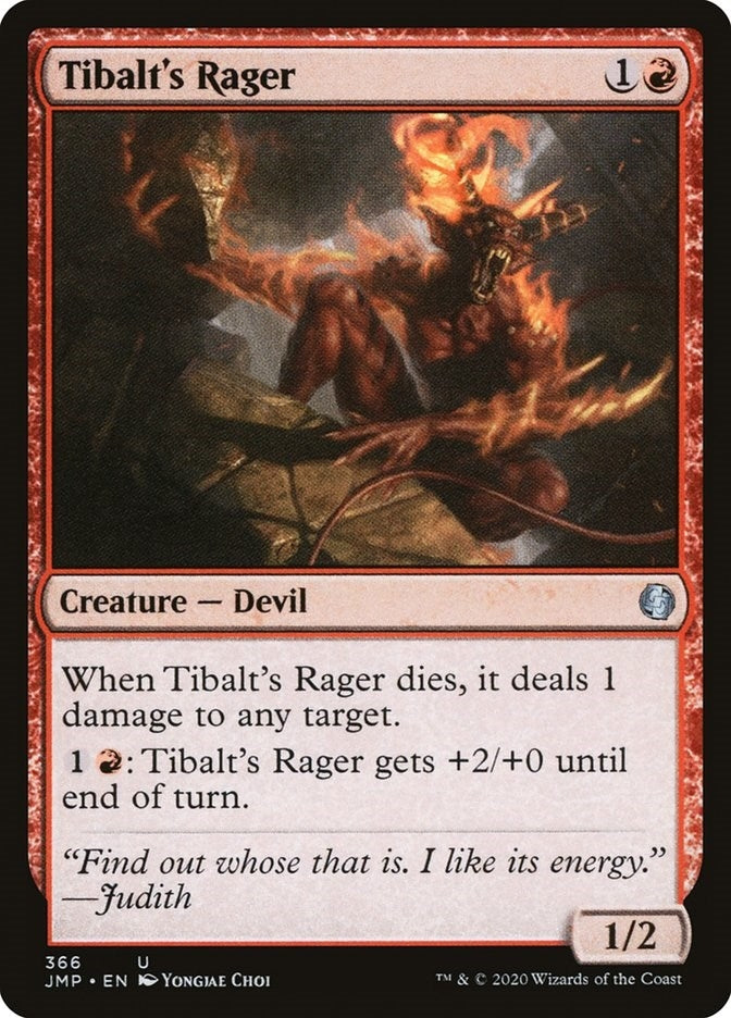 Tibalt’s Rager (366) [JMP] - MTG Single