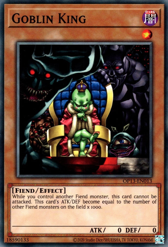 Goblin King (13013) (OP13) - YuGiOh Single