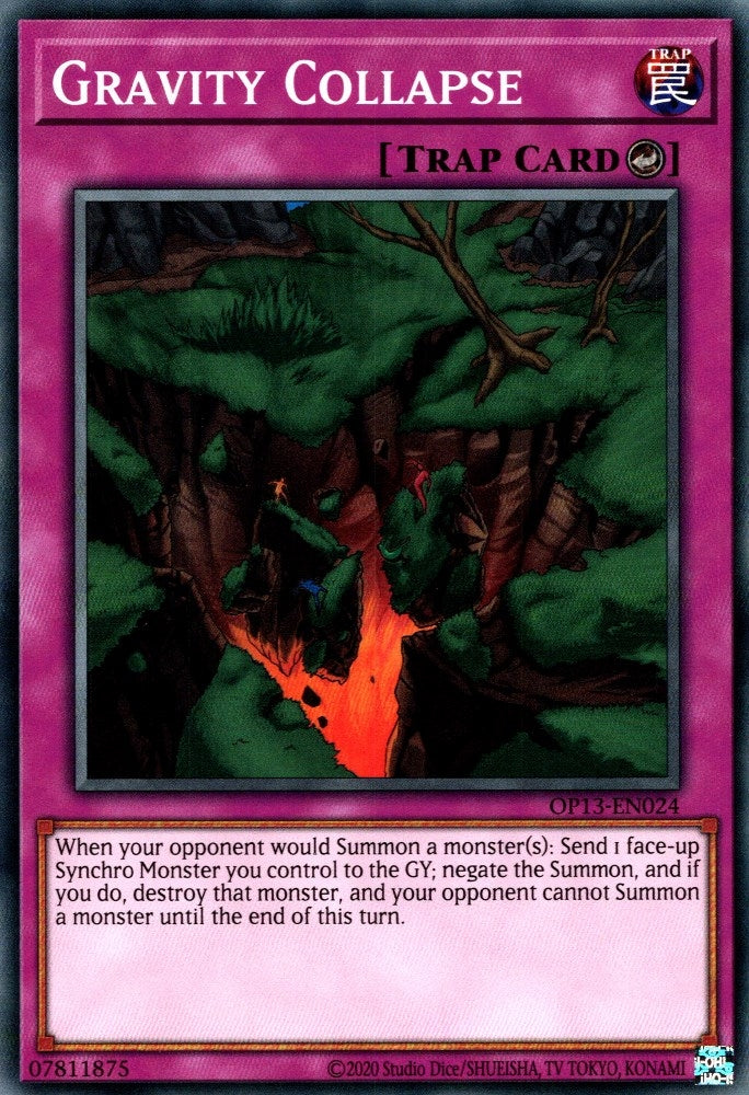 Gravity Collapse (13024) (OP13) - YuGiOh Single