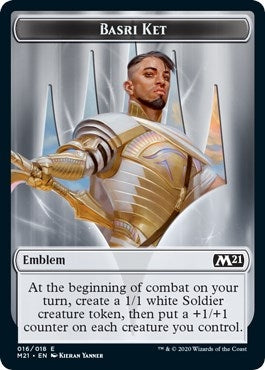 Emblem - Basri Ket (0) [M21] - MTG Single
