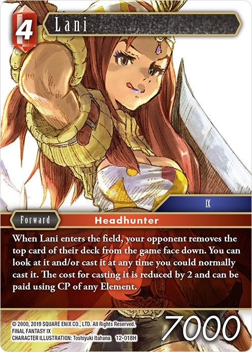 Lani (12) [OP12] - Final Fantasy TCG Single