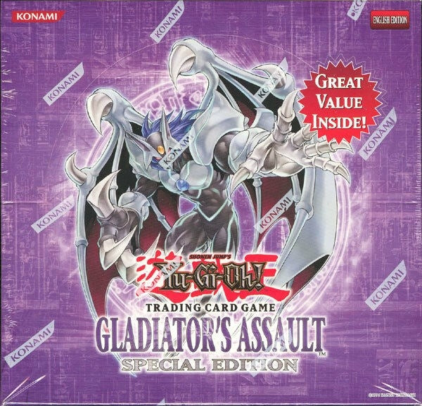 Gladiator’s Assault - Booster Box [Unlimited Edition] (GLAS) - YuGiOh Sealed