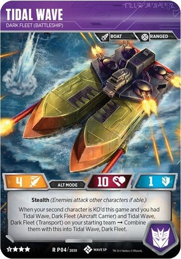 Tidal Wave - Dark Fleet (Battleship) (42020) [TP] - Transformers TCG Single