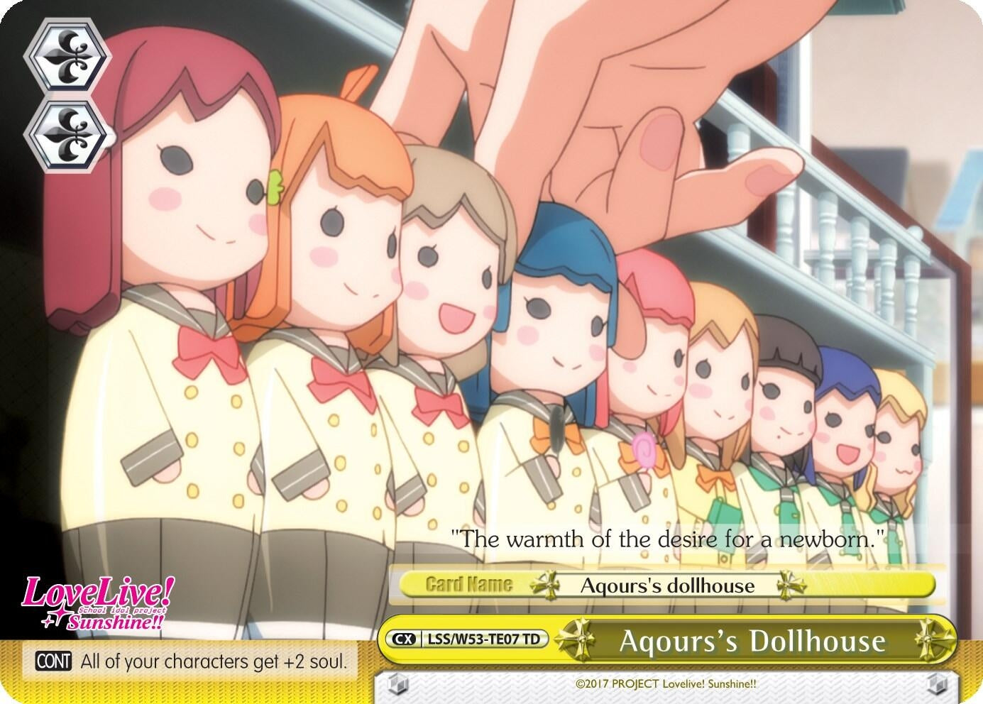 Aqours’s Dollhouse (5307) [LSS/WE27] - Weiss Schwarz Single