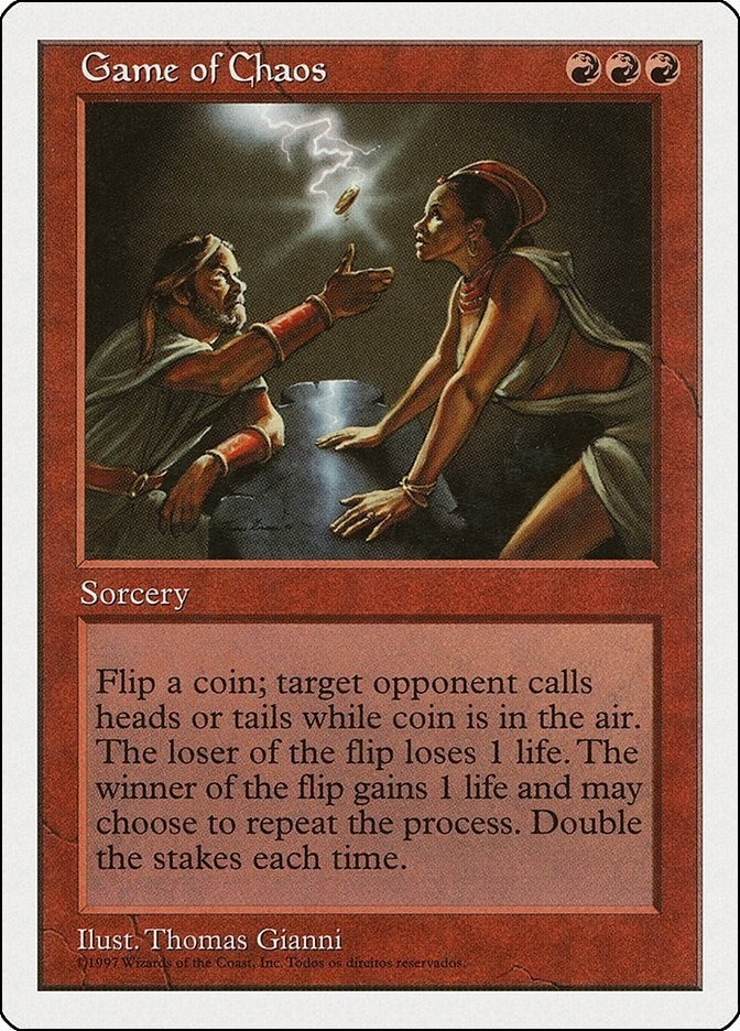 Game of Chaos [5ED] - MTG Single