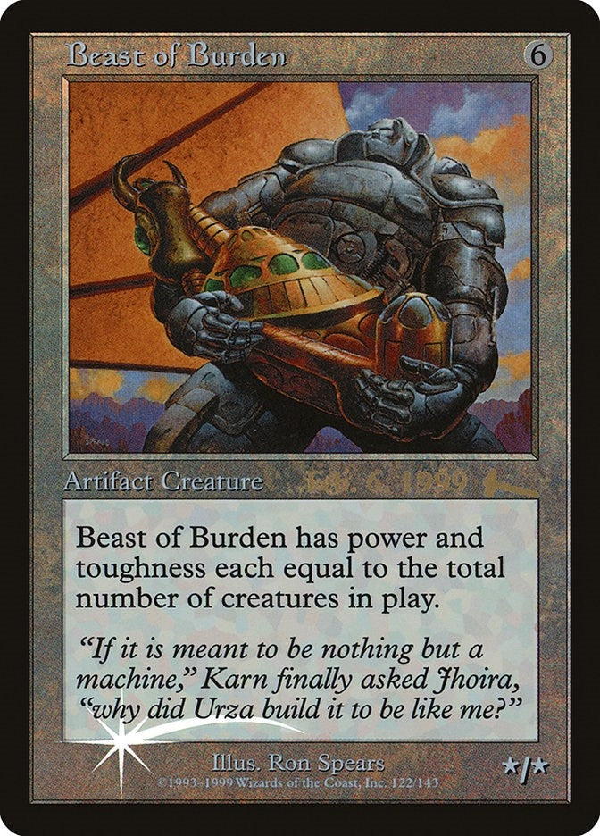 Beast of Burden (5) [PRE] - MTG Single