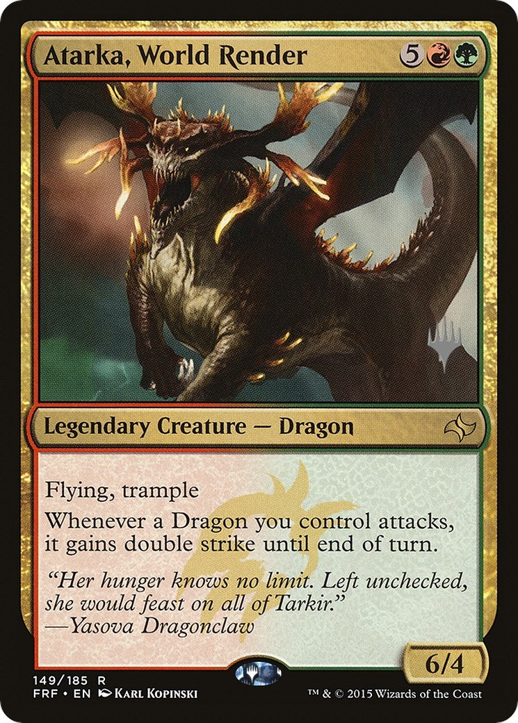 Atarka World Render (149) [PPM21] - MTG Single