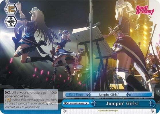 Jumpin’ Girls! (73096) [BD/W73] - Weiss Schwarz Single