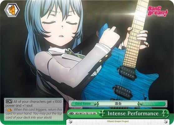 Intense Performance (SR) (7311) [BD/W73] - Weiss Schwarz Single