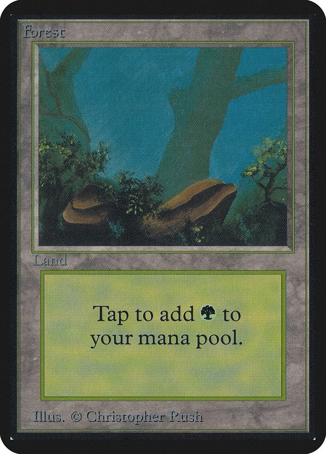 Forest (A) [LEA] - MTG Single