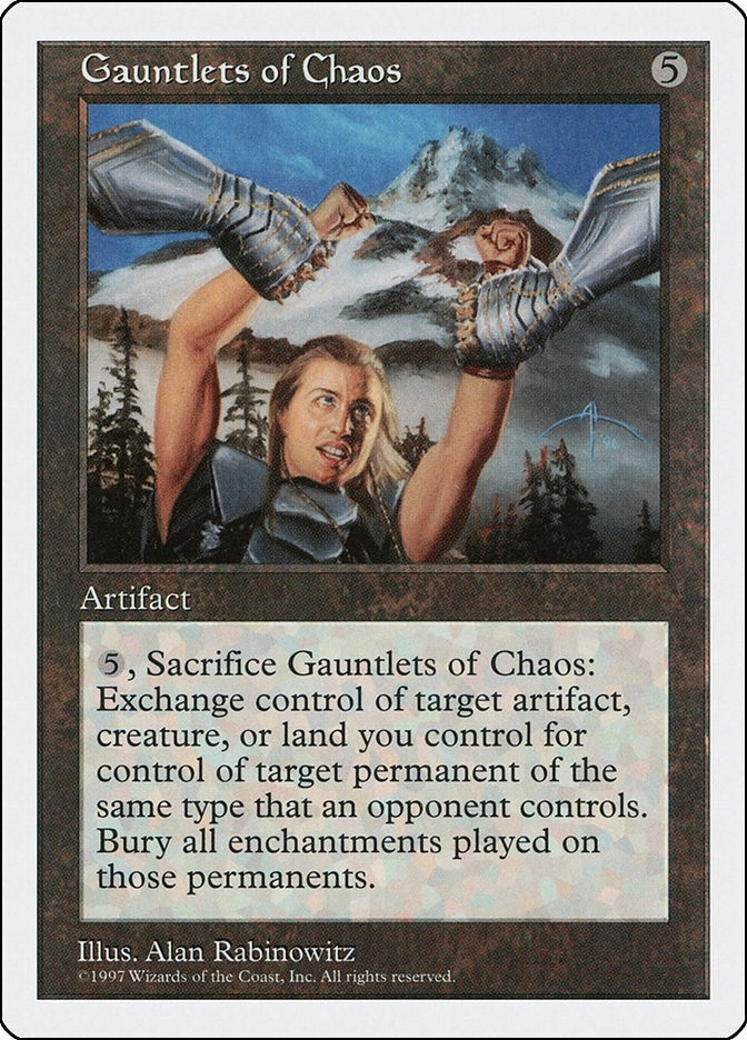 Gauntlets of Chaos [5ED] - MTG Single