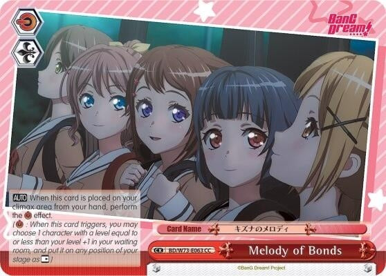 Melody of Bonds (73063) [BD/W73] - Weiss Schwarz Single